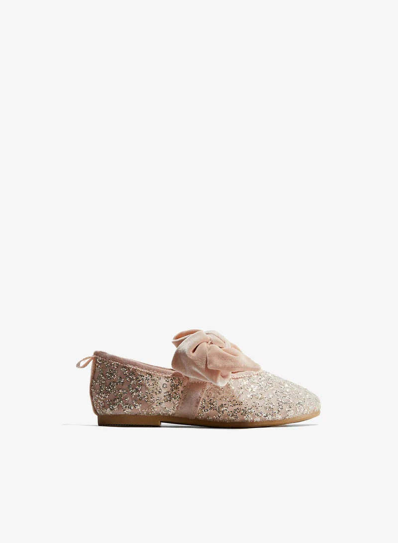 H&M Bow-detail ballet pumps