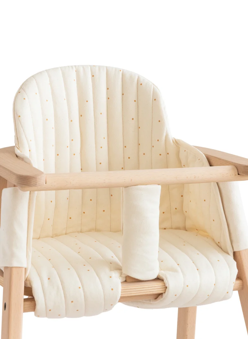 نوبودينوز Honey Sweet Dots Growing Green High Chair Cushion