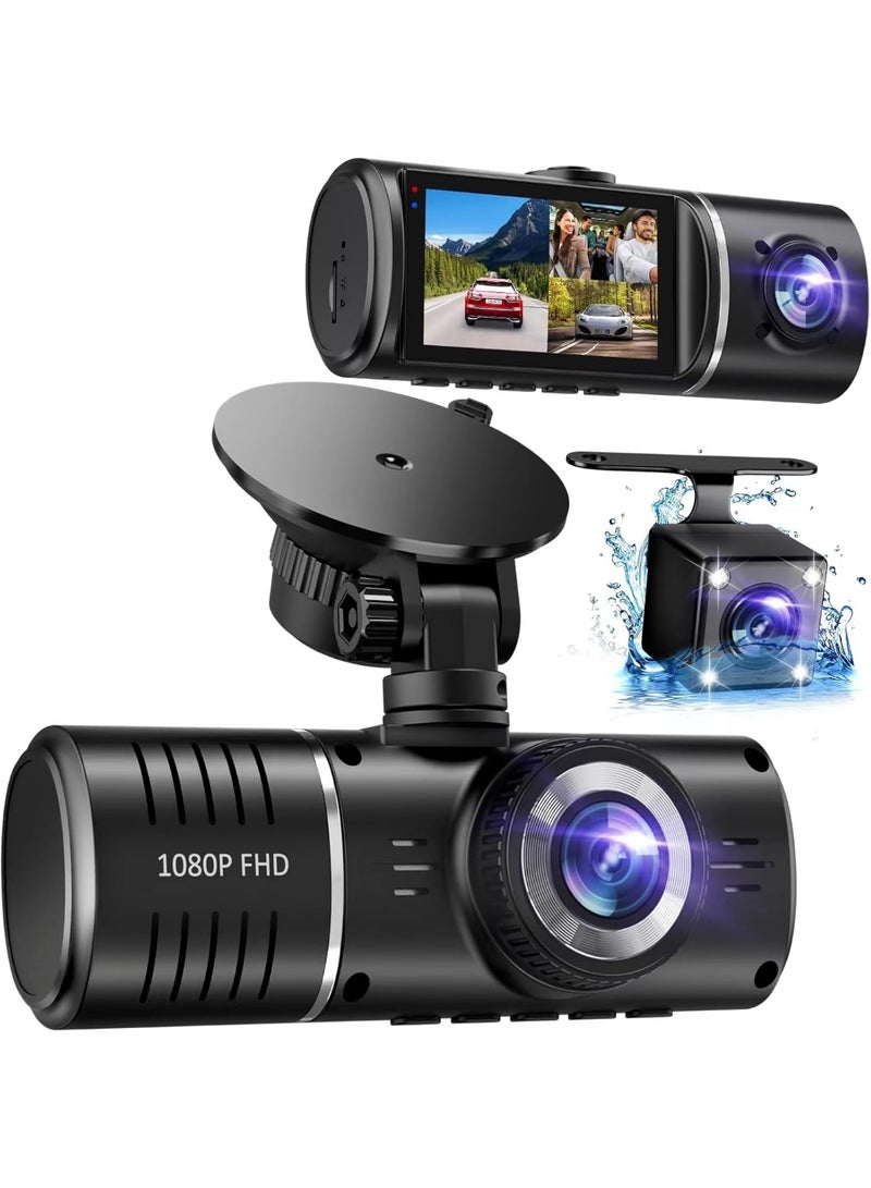 داخلية)، بدقة 1080P - مع خاصية الرؤية الليلية، التسجيل الدوري، المراقبة 24 ساعة، مستشعر الصدمات، وتشمل بطاقة 32 - Image 1