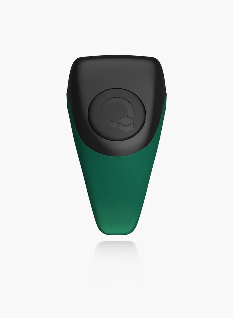 iQIBLA iQIBLA Smart Tasbih zkir Ring Flex Advance with Charging cable -with 3 Sizes 18/20/22. 2025 Smart Ring OLED Display Tasbih Counter 5 Prayer Reminder, 3 Tasbih Reminder, BT Connectivity dark Green  - Image 3
