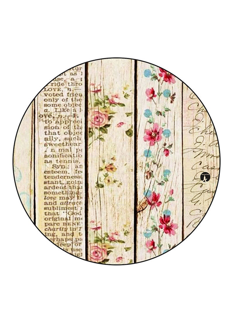 RKN Flowers Printed Mouse Pad Multicolour