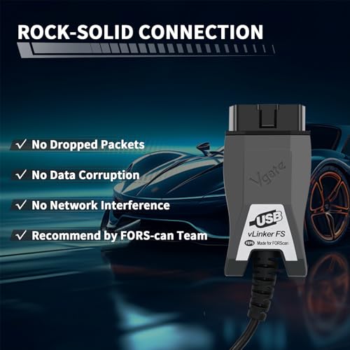 vLinker V-gate vLinker FS USB FORScan OBD2 Adapter for HS/MS-CAN Auto Switch, Wire OBD2 USB FORScan Adapter Code Readers & Scanner Diagnostic Tools - Image 4
