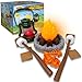 Nature Bound Kids Camping Playset LightUp Campfire Toy Set for Indoor and Outdoor Adventures Pretend SMores Lantern and Camping Accessories Gift Box - Image 2