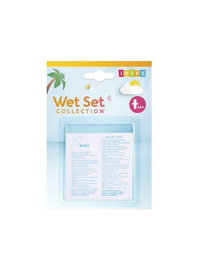 INTEX 6 x Stick On Patches Suitable For Sealing Holes In Portable Vinyl Swimming Pool ‎6.99x6.99x0.1cm - Image 3