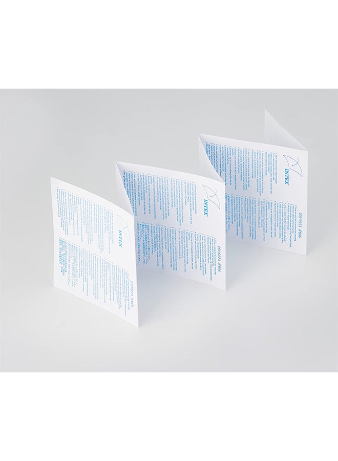 INTEX 6 x Stick On Patches Suitable For Sealing Holes In Portable Vinyl Swimming Pool ‎6.99x6.99x0.1cm - Image 2