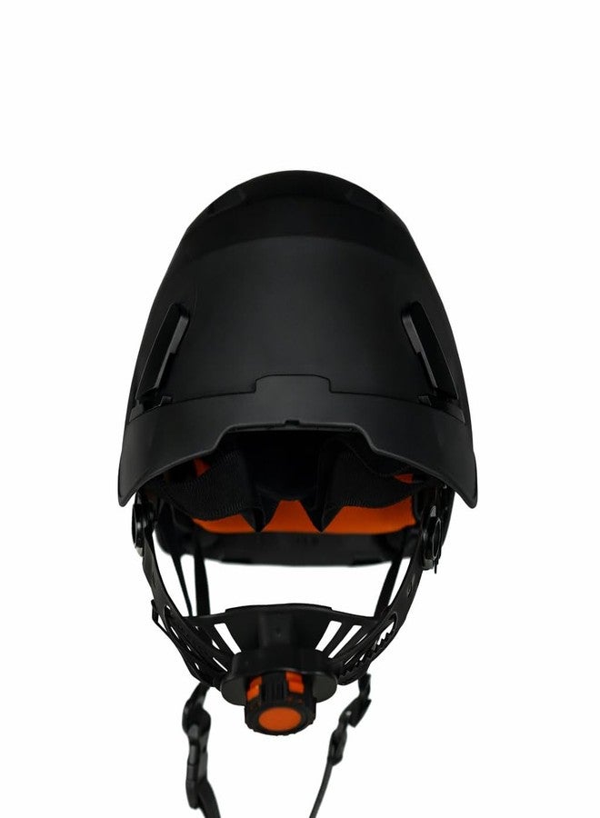 Fusion Climb Meka II Climbing and Zipline Safety Helmet, 6.25-Inch H x 10.3-Inch L x 8.25-Inch W (Black) - Image 4