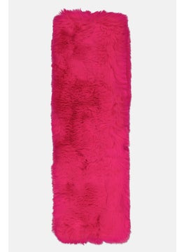 ADRIENNE VITTADINI Women Faux Fur Scarves 115 x 20 cm, Fuchsia  - Image 2