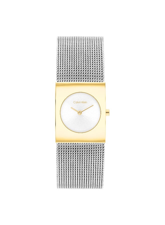 Calvin Klein Pulse Women's Quartz Watch with Silver Dial and Stainless Steel Bracelet - 25100139 - Image 2
