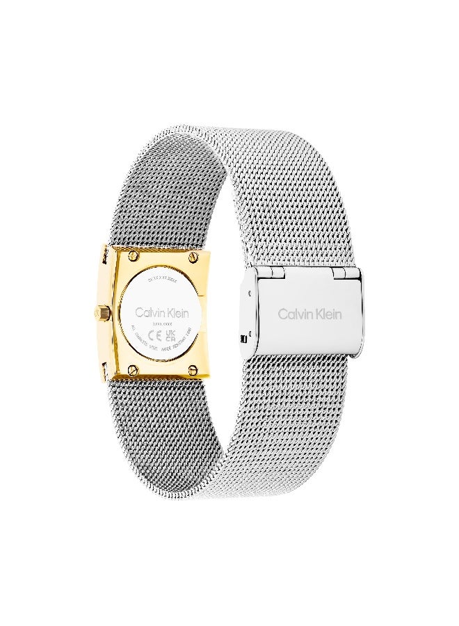 Calvin Klein Pulse Women's Quartz Watch with Silver Dial and Stainless Steel Bracelet - 25100139 - Image 3