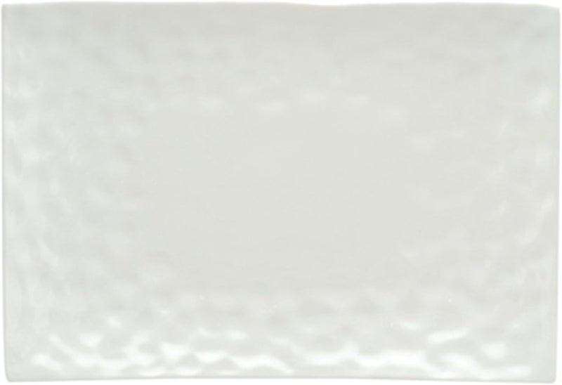 Red Vanilla Marble 16Piece Rectangular Dinnerware Set - Image 2