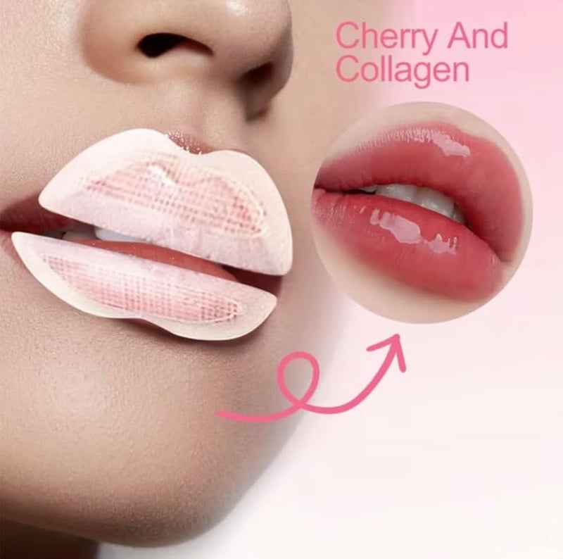 Instant Lip Filler Patches with 400 Dissolving Micro-Darts - Lip Plumping Mask with Collagen, Hyaluronic Acid & Aloe Vera for Intense Hydration, Volume & Smoothing – 5 pieces - Image 4