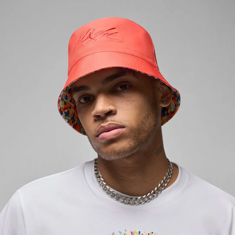 Jordan Pink Apex Reversible Bucket Hat  | Best Price UAE