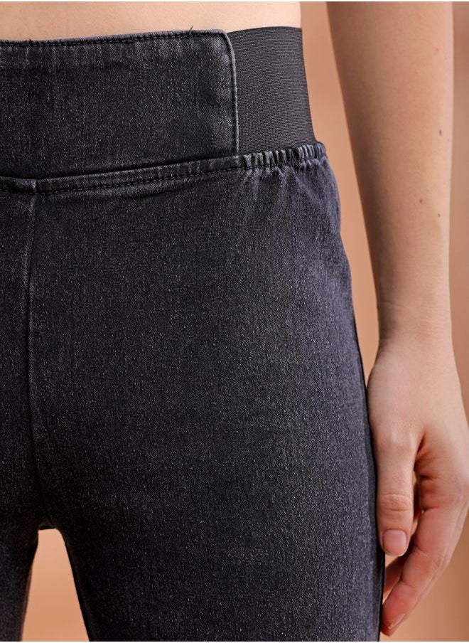 Freehand - Women Super Skinny Solid High-Rise Denim Jeggings - Image 1