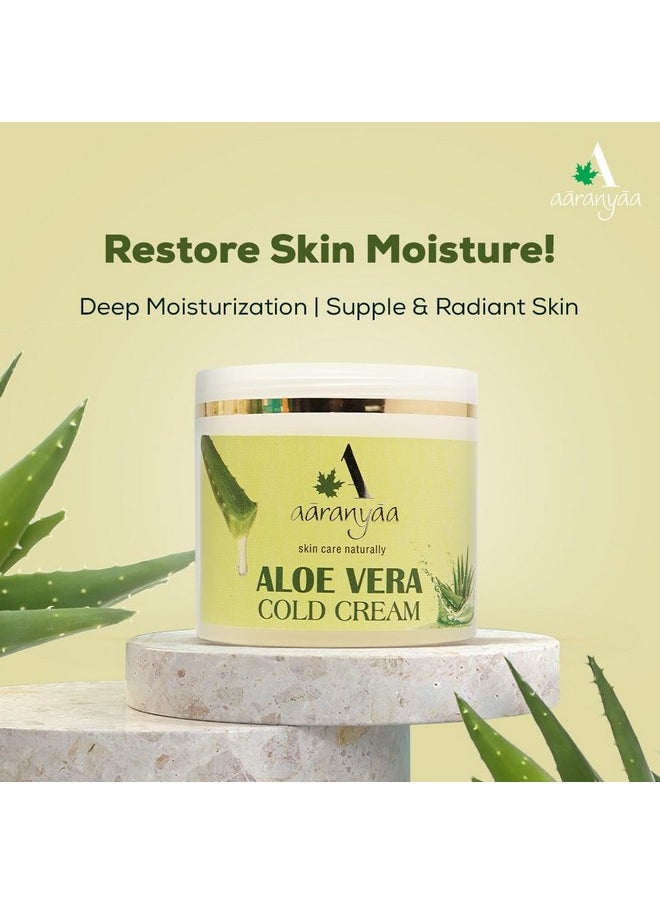 Aaranyaa - Aloe Vera Cold Cream (100Gm) Face Cream For Daily Glow & Hydration |For All Skin Type | For Men & Women - Paraben Free - Image 1