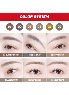Espoir The Brow Balance Pencil 1 Classic Brown ; Eye Brow Pencil That'S Natural And Easy To Draw Without Clumping ; A Detailed And Rich Eyebrow Texture ; Korean Makeup  - Image 4