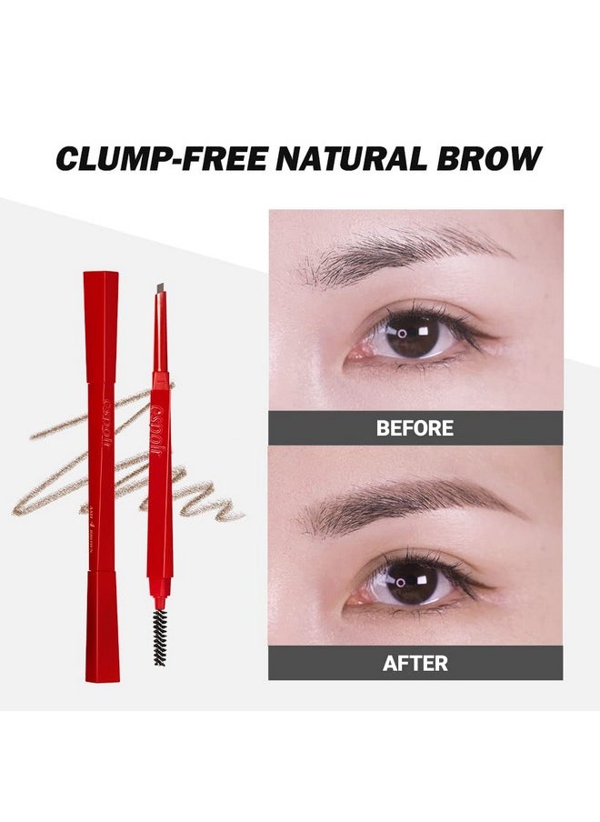 Espoir - The Brow Balance Pencil 1 Classic Brown ; Eye Brow Pencil That'S Natural And Easy To Draw Without Clumping ; A Detailed And Rich Eyebrow Texture ; Korean Makeup - Image 1