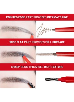 Espoir The Brow Balance Pencil 1 Classic Brown ; Eye Brow Pencil That'S Natural And Easy To Draw Without Clumping ; A Detailed And Rich Eyebrow Texture ; Korean Makeup  - Image 5