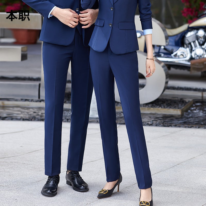 [High-Quality Spandex Fabric] Business Beiji Suit Pants For Men And Women, Formal Suit Pants, Drapedy Formal Straight Pants - Image 4
