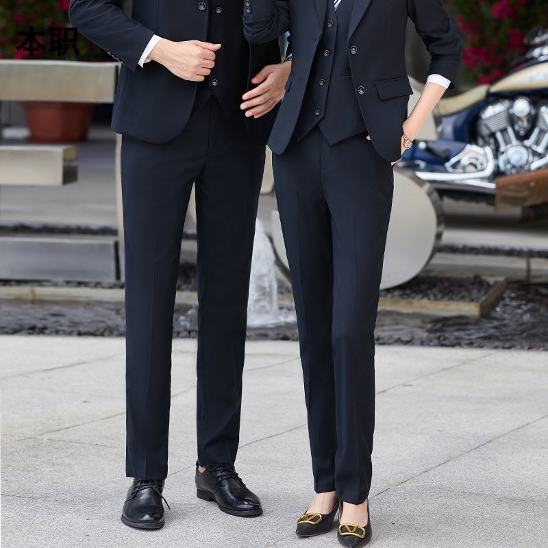 [High-Quality Spandex Fabric] Business Beiji Suit Pants For Men And Women, Formal Suit Pants, Drapedy Formal Straight Pants - Image 5
