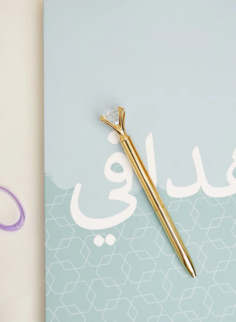 Back to school kit Gold Diamond Pen