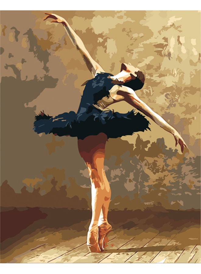 NIBEMINENT Oil Painting Craft Home Wall Decor Multicolour - Image 1