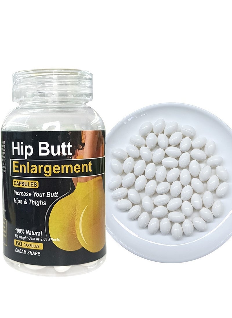 Wins Town Body Enlargement Vitamin Capsules Hip Booster Pills Natural Buttock Enlargement Capsules  - Image 2