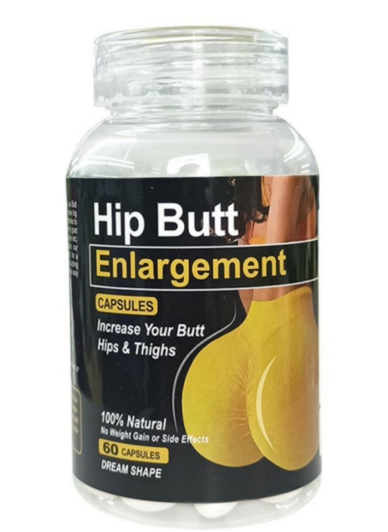 Wins Town Body Enlargement Vitamin Capsules Hip Booster Pills Natural Buttock Enlargement Capsules  - Image 1