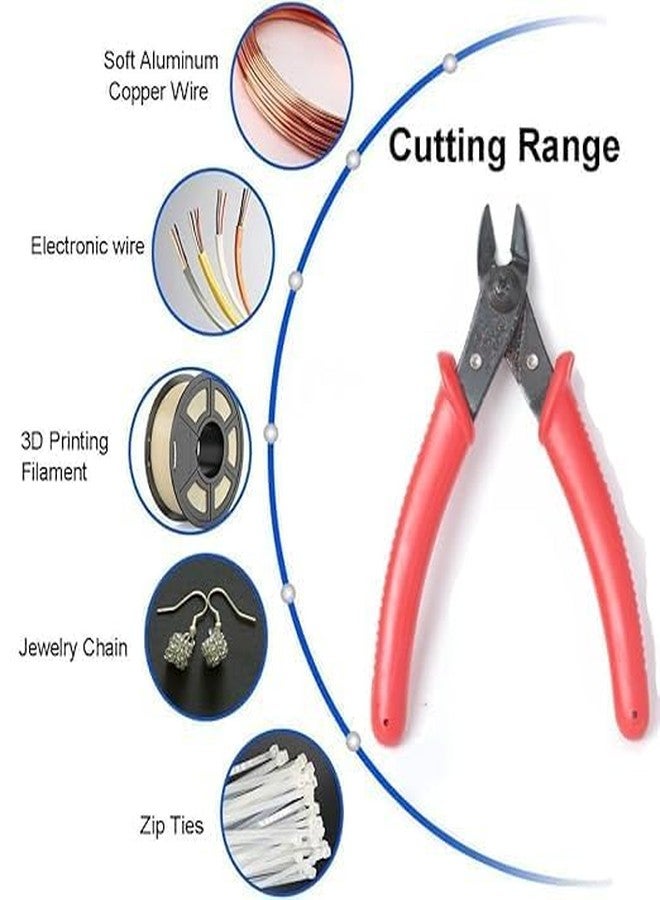 SP Electron Pack of 1 Pcs Multitech 06 Alloy Steel Wire Cutter Nipper for Electrical and industrial uses. - Image 4