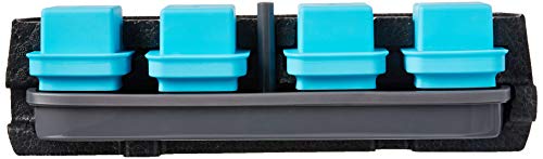 Tovolo King Cube Ice Mold System, Crystal Clear Seamless 2 Inch Cubes for Whiskey Cocktails & More - Set of 4 Molds - Image 3