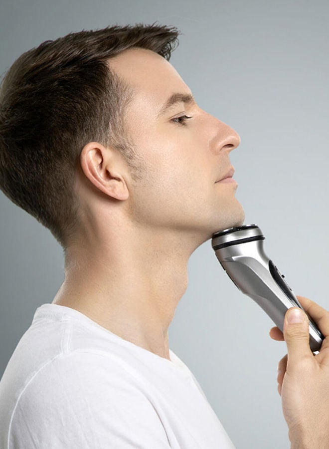 NIBEMINENT Professional Electric Shaver Trimmer Black/Grey 155 x 53millimeter - Image 4