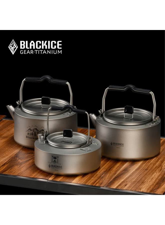 Black Ice Blackice Teapot, Outdoor Camping Lightweight Titanium Kettle, Z7232g, 1000ml, Logo Editio - Image 3