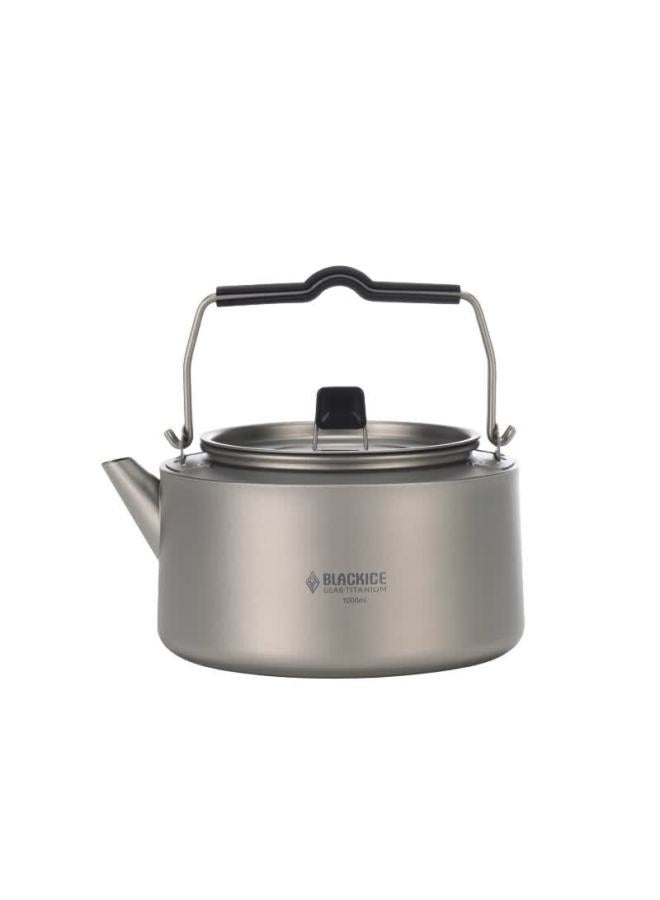 Black Ice Blackice Teapot, Outdoor Camping Lightweight Titanium Kettle, Z7232g, 1000ml, Logo Editio - Image 5