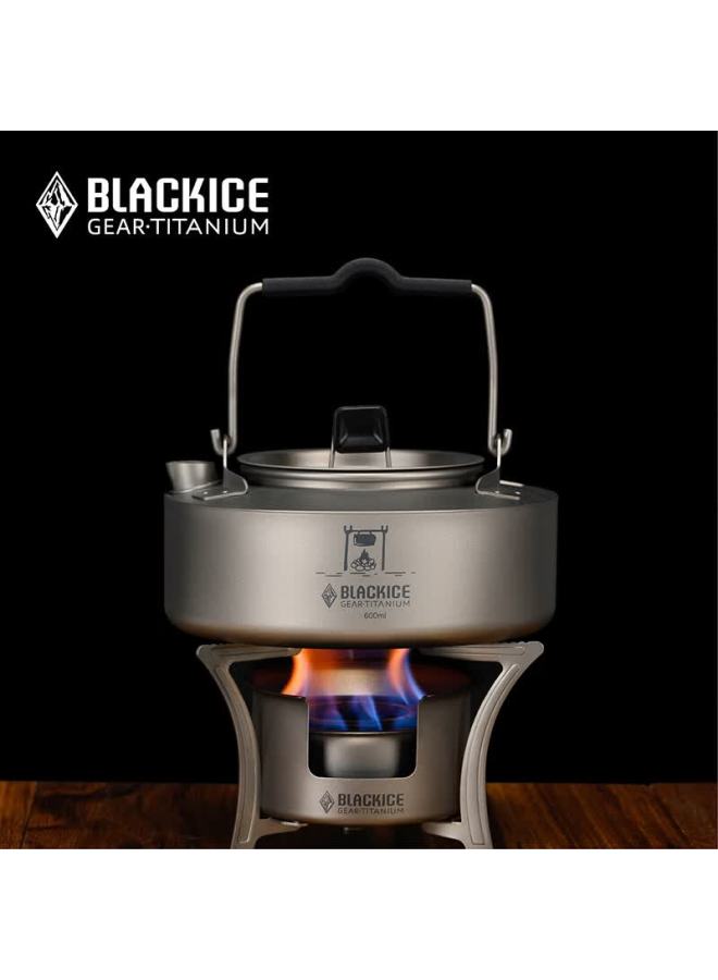Black Ice Blackice Teapot, Outdoor Camping Lightweight Titanium Kettle, Z7232g, 1000ml, Logo Editio - Image 2