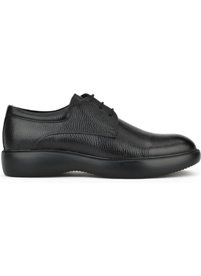 زيا Men's Leather Shoes 1331023Z70900 Black