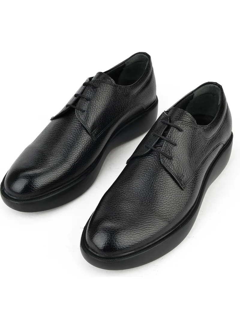 زيا Men's Leather Shoes 1331023Z70900 Black
