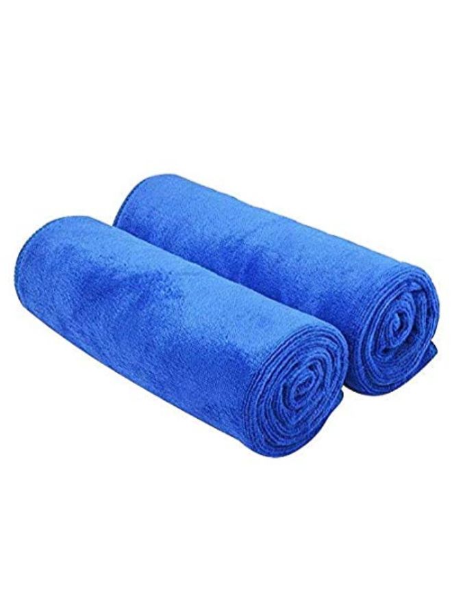 NIBEMINENT 2-Piece Ultra Soft Microfiber Cleaning Towel - Image 2