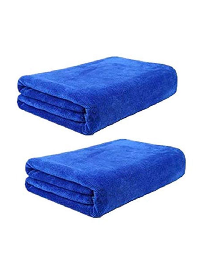 NIBEMINENT 2-Piece Ultra Soft Microfiber Cleaning Towel - Image 1