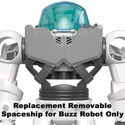 Imaginext Replacement Parts for Fisher-Price Inspired by Toy Story 4 Buzz Lightyear Robot GBG65 - Replacement Removable Spaceship for Buzz Robot - Image 3