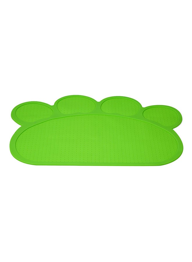 NIBEMINENT Heat Resistant Silicone Placemat Green 11.8x5.2x11.8cm - Image 1