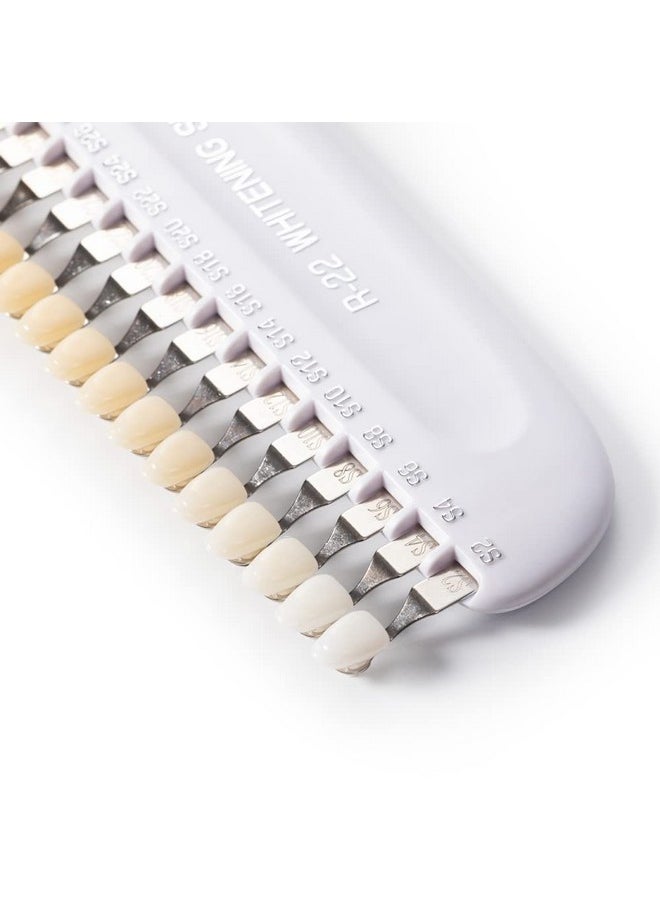 FUREIN SMILE - Teeth Whitening Shade Guide Professional 3D R-22 Tooth Whitening Shade Chart With 22 Colors - Tooth Bleaching Shade Chart - Image 1