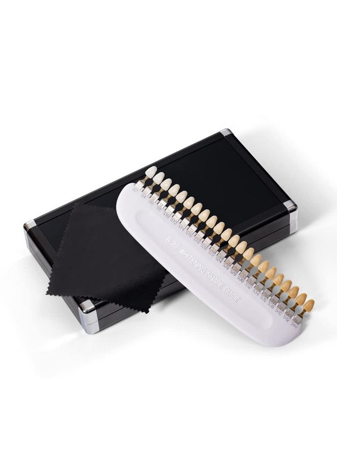 FUREIN SMILE - Teeth Whitening Shade Guide Professional 3D R-22 Tooth Whitening Shade Chart With 22 Colors - Tooth Bleaching Shade Chart - Image 1