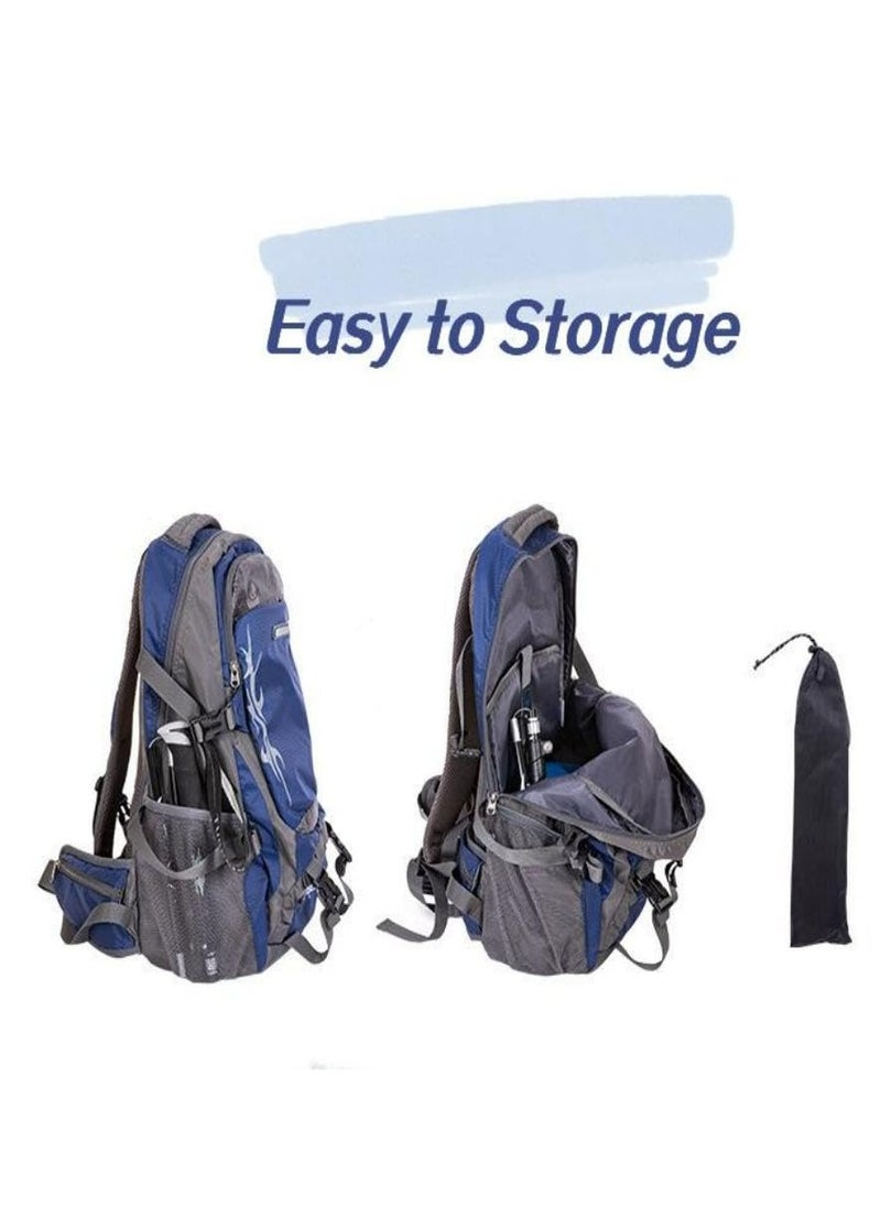 Oasisgalore Collapsible Trekking Pole Adjustable Hiking Pole Foldable Walking Stick for Men Women