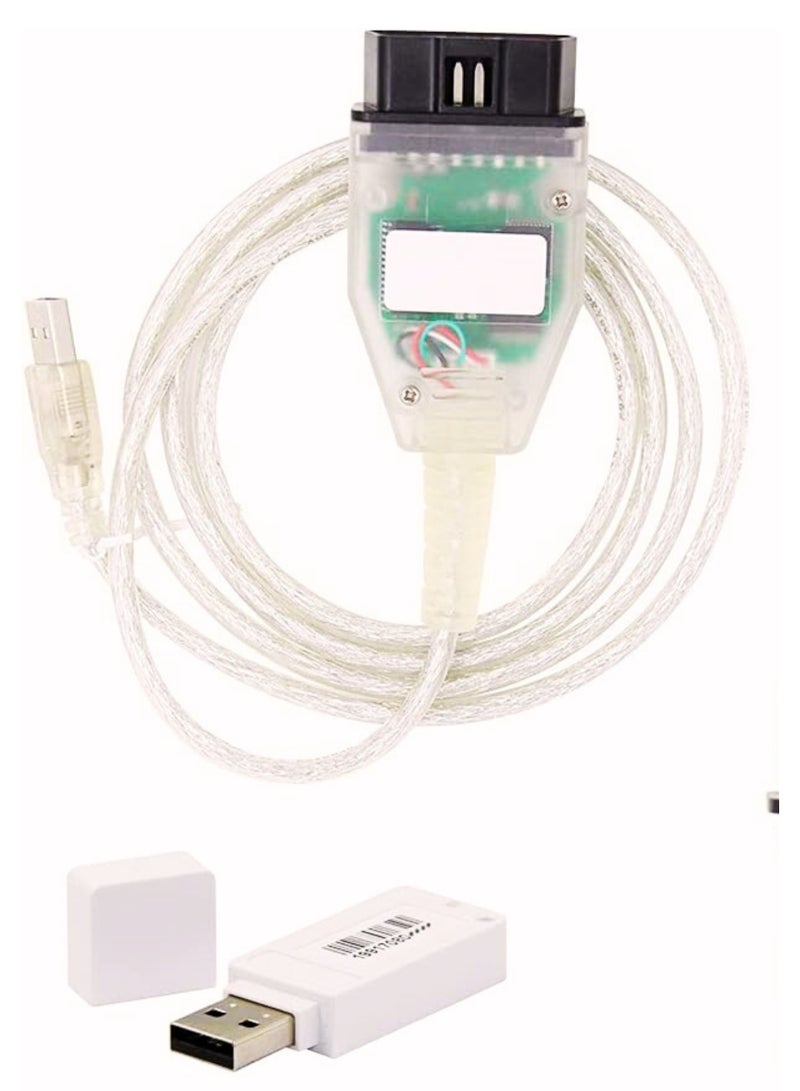 كابل تشخيص أو بي دي 2 USB متوافق مع فولكس فاجن أودي سكودا ودعم Seat, كان باص يو دي إس وK-Line متوافق مع ف ا ج ف ج ب can Pro و32/64 بت نوافذ - Image 1