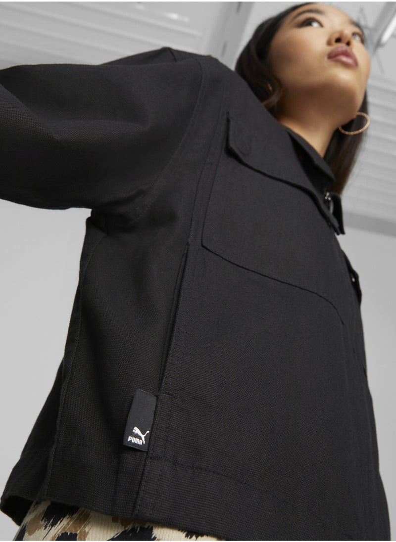 PUMA - DOWNTOWN Womens Jacket - Image 1