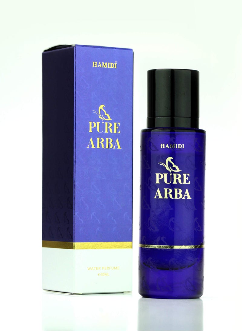 Hamidi Deluxe Collection Pure Arba 30ml, Water Perfume, Eau De Parfum, For Unisex