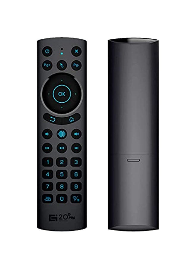 HuHa - G20S PRO BT 2.4G & BT5.0 Dual Mode Wireless Air Mouse with USB Receiver 6-Axis Gyroscope Handheld Remote Control Smart Voice Control IR Learning Backlight for Smart TV Android TV BOX PC - Image 1