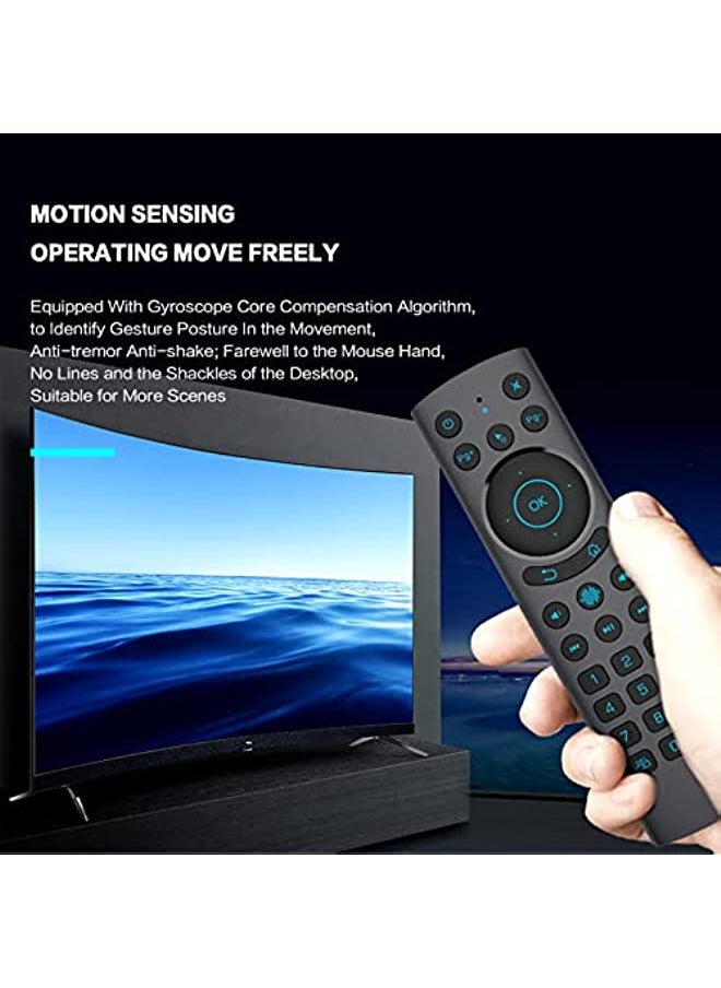 HuHa - G20S PRO BT 2.4G & BT5.0 Dual Mode Wireless Air Mouse with USB Receiver 6-Axis Gyroscope Handheld Remote Control Smart Voice Control IR Learning Backlight for Smart TV Android TV BOX PC - Image 1