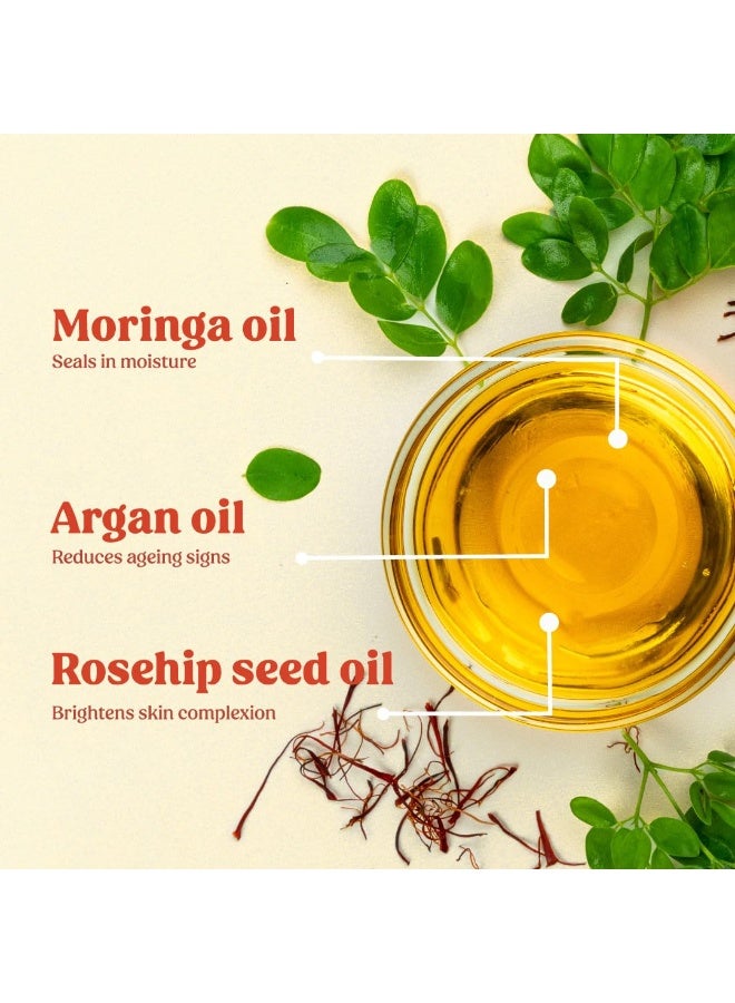 Vilvah Store Beautifying Serum (Moringa And Argan), 30ml - Image 3