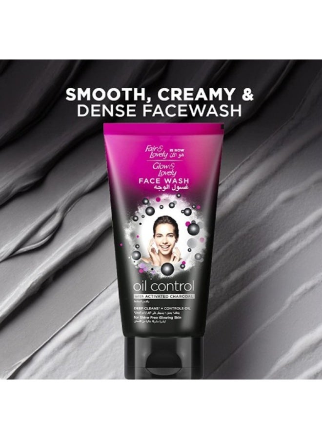 Glow & Lovely Face Wash 150ml Oil Control With Activated Charcoal - Image 2