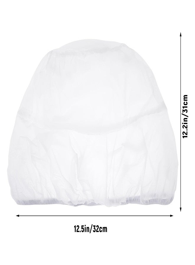 phnydreg Cowboy Hat Rain Covers Plastic Hat Waterproof Cover for Dust Unisex Travel Cowboy Hat Storage White - Image 2